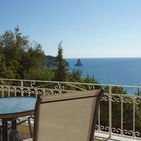Natalia Loft C With Panoramic Sea Views Of Agios Gordios Bay Apartment